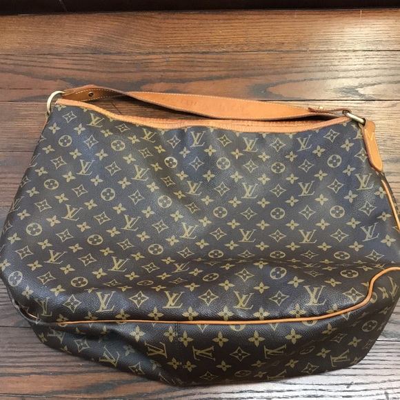 💎 DISCONTINUED 💎 RARE HUGE HOBO Louis Vuitton  DELIGHTFUL GM - Picture 4 of 16